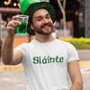 SLAINTE - ФУТБОЛКА (Ура, крепкого здоровья Ирландский День Святого Патрика Эйре Ирландия Дублин Корк Унисекс Футболка
