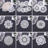 Round Lace Doilies Crochet Round Lace Placemat Napkin Placemat Cup Dish Coaster Cloth Tablemat Gifts