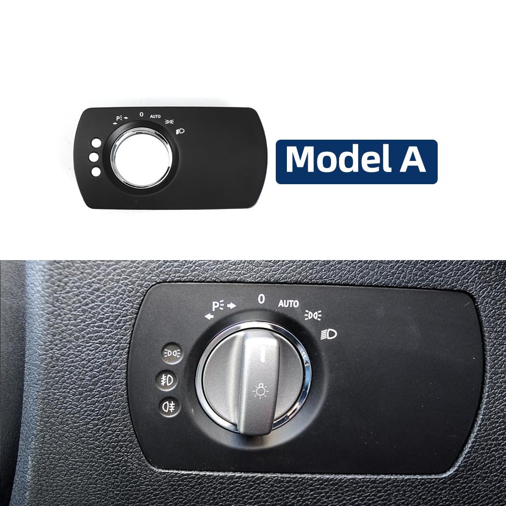 For Mercedes Benz SLK Class W171 2004-2010 Car Interior Headlight Switch Panel Trim Head Lamp Button Panel Replacement