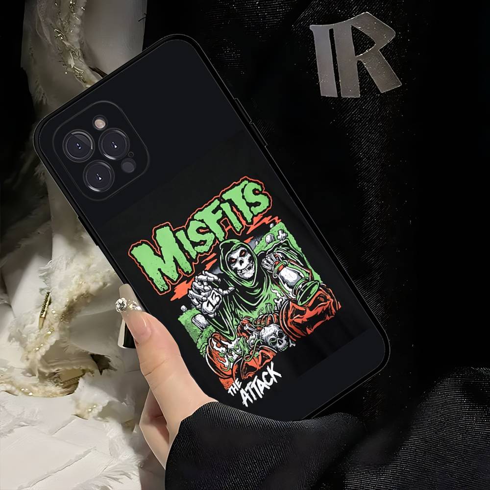 Чехол для телефона M-Misfits G-Glenn Danzig Для IPhone 16 Pro Max 15 17 Plus 14 13 12 Mini 11 Черный Чехол