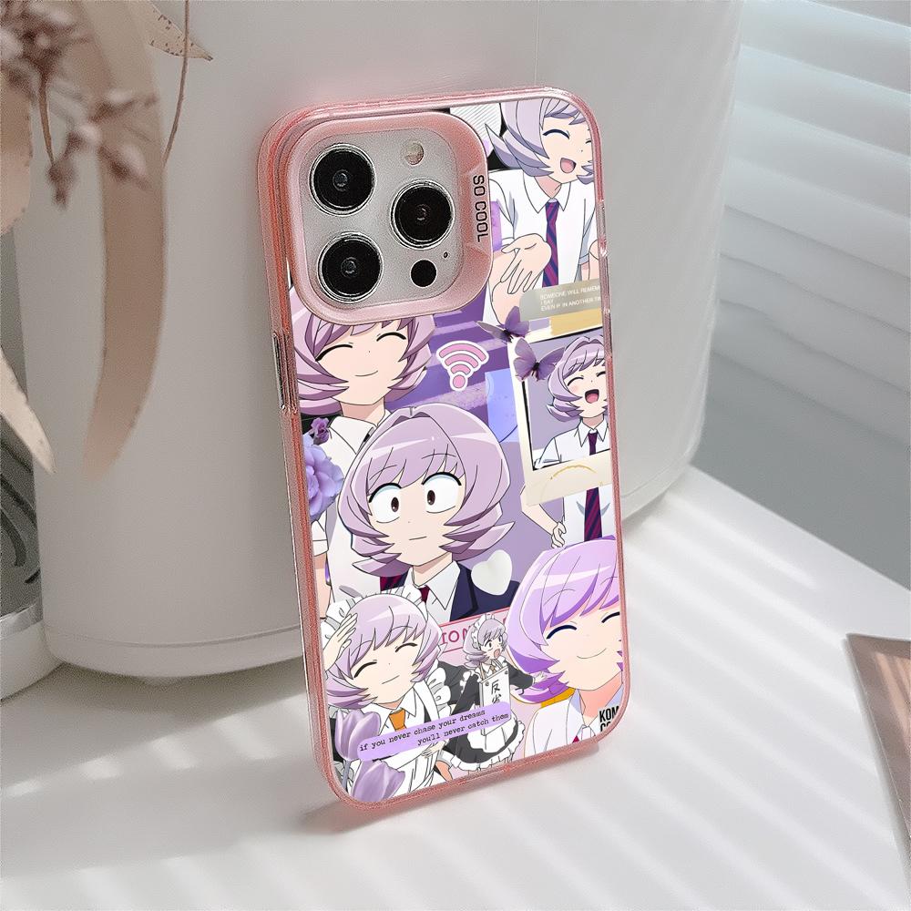 Anime Najimi Osana Mobile Phone Case for iPhone 17 16 15 14 13 12 11 X XR XS 8 7 Air Pro Max Plus Translucent Pink Cover