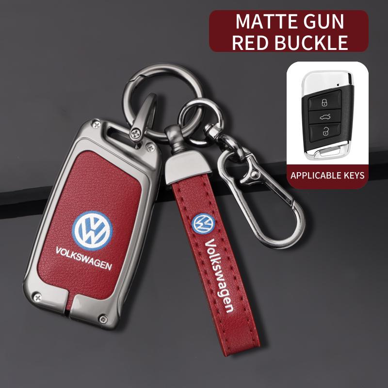For VOLKSWAGEN VW Zinc Alloy Car Key Case Cover Key Protection Shell For VW Volkswagen Magotan Magotan GTE Passat B6 B7 B8 CC Ar