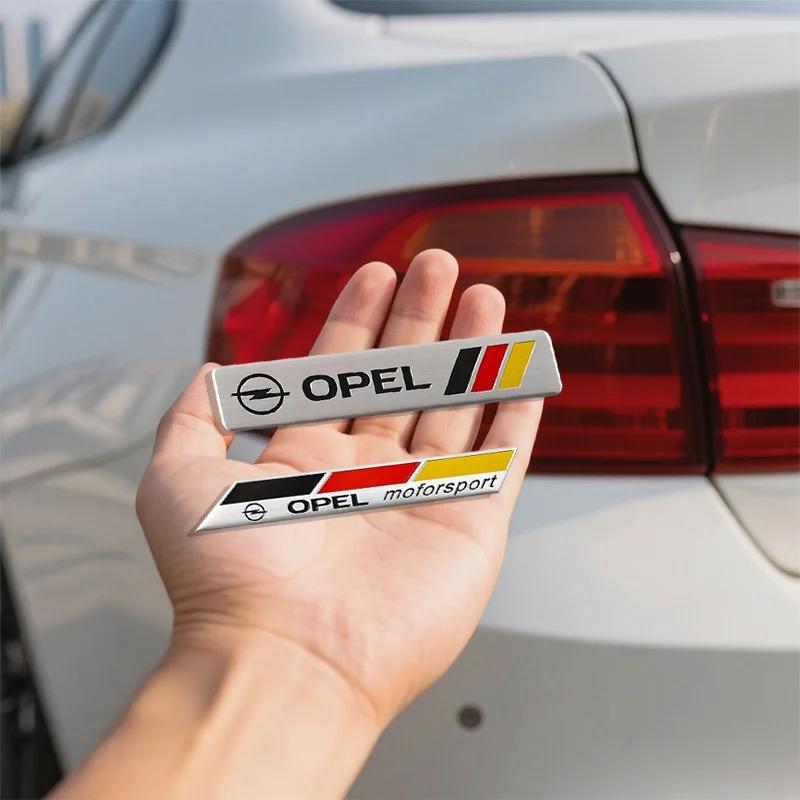 Aluminum car parts stickers can be freely pasted on the car body For Opel Insignia Astra Antara Meriva Zafira H G Corsa Us9