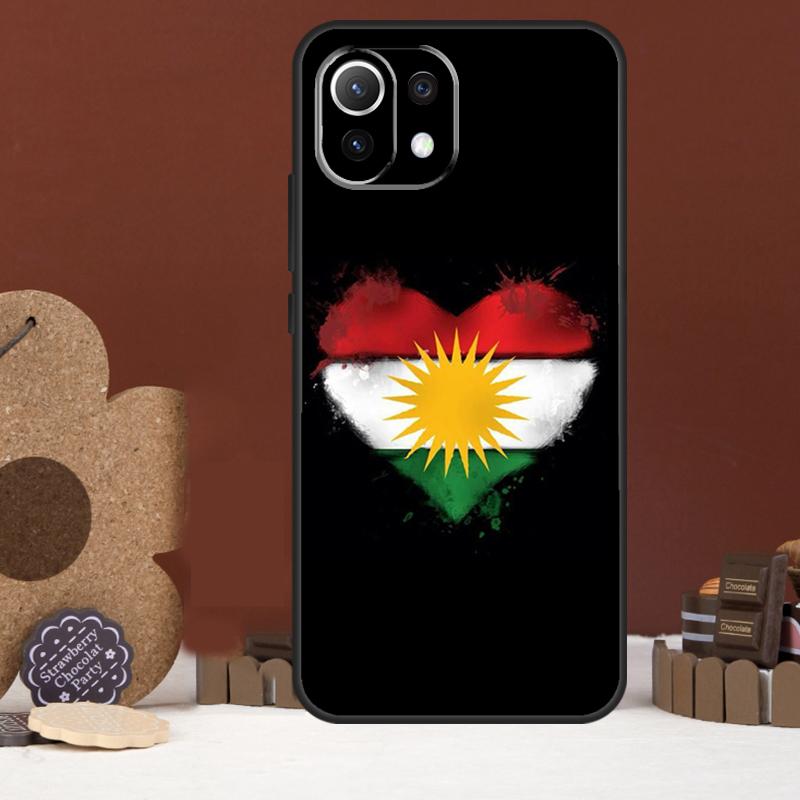 Kurdistan Flag Case For Xiaomi 15T 14T 13T 14 15 Ultra 17 Pro Max POCO F8 Ultra F5 F6 F7 X5 X6 X7 Pro Cover
