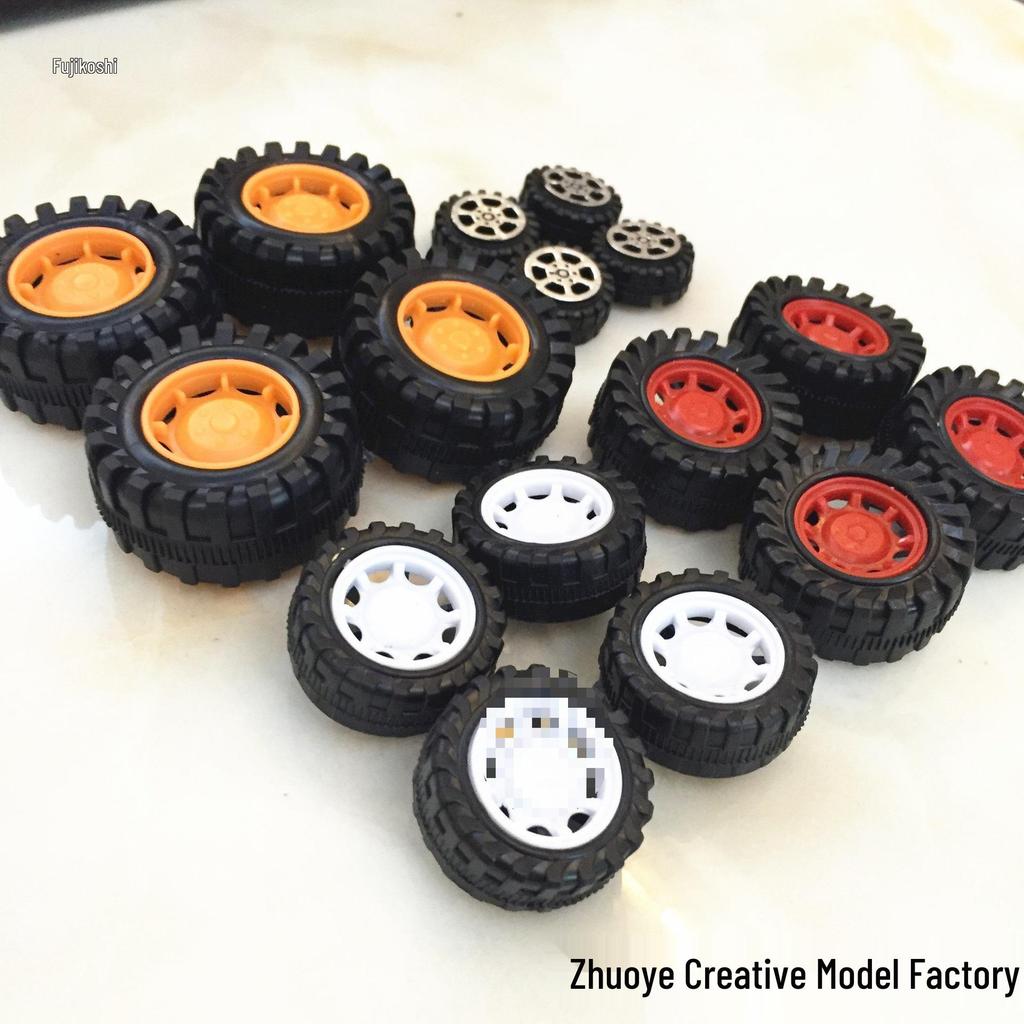 Игрушечный автомобиль 4WD с пластиковыми колесами - модели шин 2 мм для DIY-проектов (4 Типы)