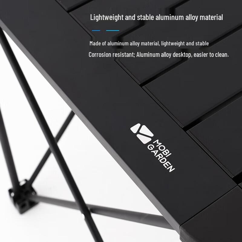 Mobigarden Portable Outdoor Aluminum Folding Table