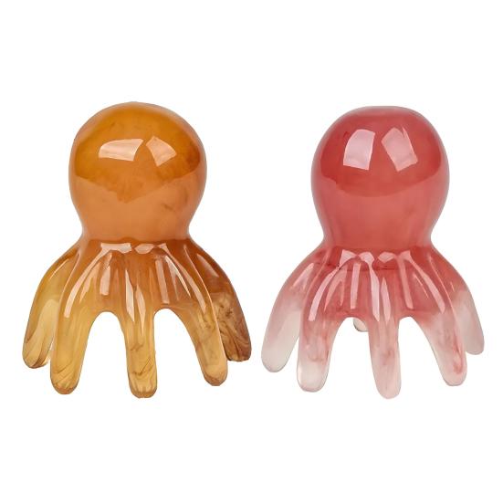 Octopus Scalp Massager Head Massage Brush Gua Sha Massage Comb Portable Hair Care Scalp Massage Tool for Relaxation And Stress Relief