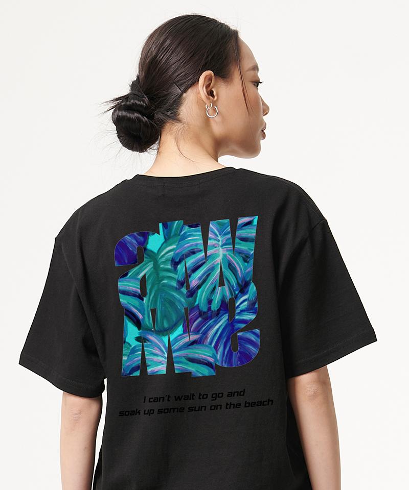 ARTISTWEAR [Atw] Летняя пляжная футболка с коротким рукавом