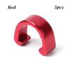 6Pcs/12Pcs MTB Bike Brake Cable/Derailleur Line Case Aluminum Alloy C-Shape Buckle Clasps Bicycle C Clips Outdoor Cycling Parts