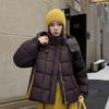 Short cotton clothes, new winter loose small student clothes, contrasting colors, thickened cotton-padded jackets.