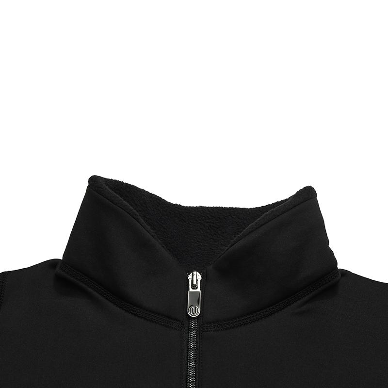 Fila Флисовая подкладка Теплая Приятная к коже Классическая Персонализированная Простая Повседневная Удобная Куртка Женские куртки F11W542501F-BK