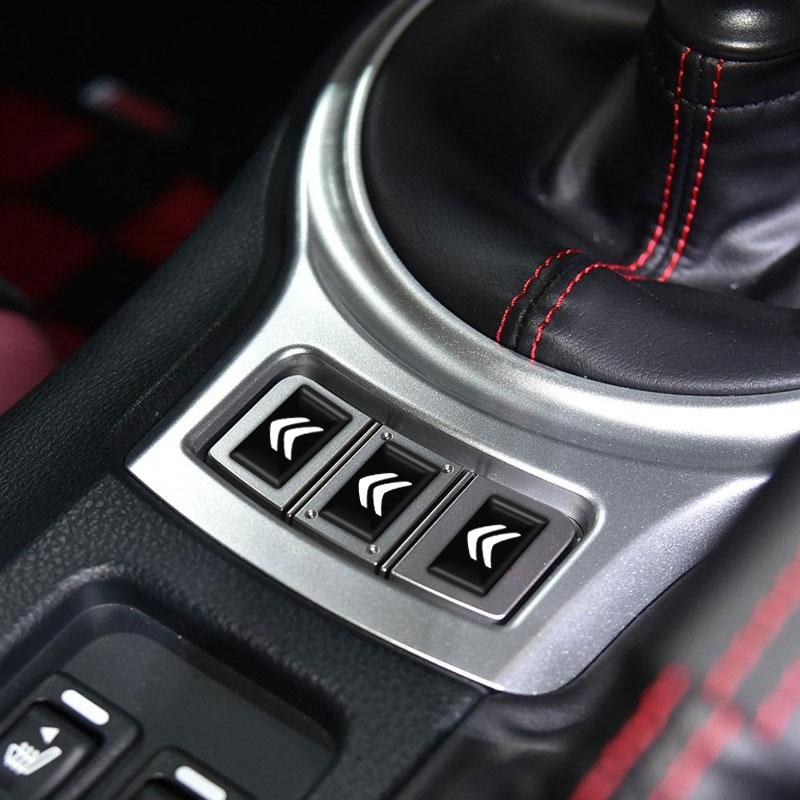 Наклейка-значок на центр руля автомобиля из углеродного волокна Для Citroen C1 C3 C4 C5 C6 2CV VTS Picasso Cross Cactus RD3 C4L DS3