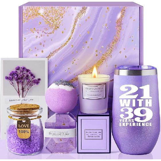 Подарки на 50-летие для женщин, Подарочная корзина-коробка «Счастливого 50-летия» для лучшей подруги, мамы, жены, сестры, девушки, коллеги, тети, ей, смешные, уникальные 50