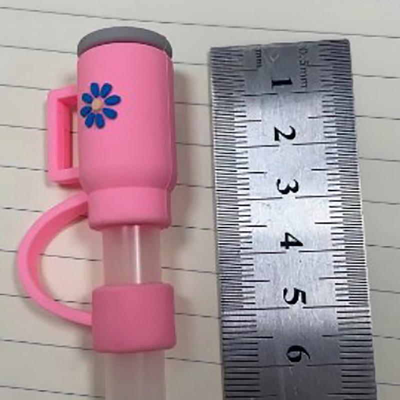 Соломенная крышка для Кубка Стэнли, силиконовый топпер из соломы, подходит для стакана Stanley Oz с ручкой, 10 мм, чехлы для наконечников соломинки