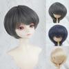 Для кукол BJD 1/3 22-23 см окружность головы короткие волосы высокотемпературное волокно мягкий шелк кукольный парик многоцветный кукольные аксессуары