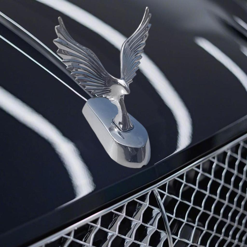 3D Эмблема Крыла Орла Декоративная Наклейка На Капот Автомобиля Металлическая Наклейка Украшение Орла на Передний Капот Автомобиля Защита от Солнца