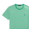 Polo Ralph Lauren SS25 Круглый вырез Полосатая Вышитая Футболка с коротким рукавом Мужские Топы 710960660-004