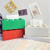Креативные строительные блоки, коробка для салфеток, настенный держатель для бумаги с пружинным ящиком для хранения полотенец для ванной комнаты, органайзер для бумаги