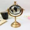 Настольные часы с компасом из латуни 13,97 см