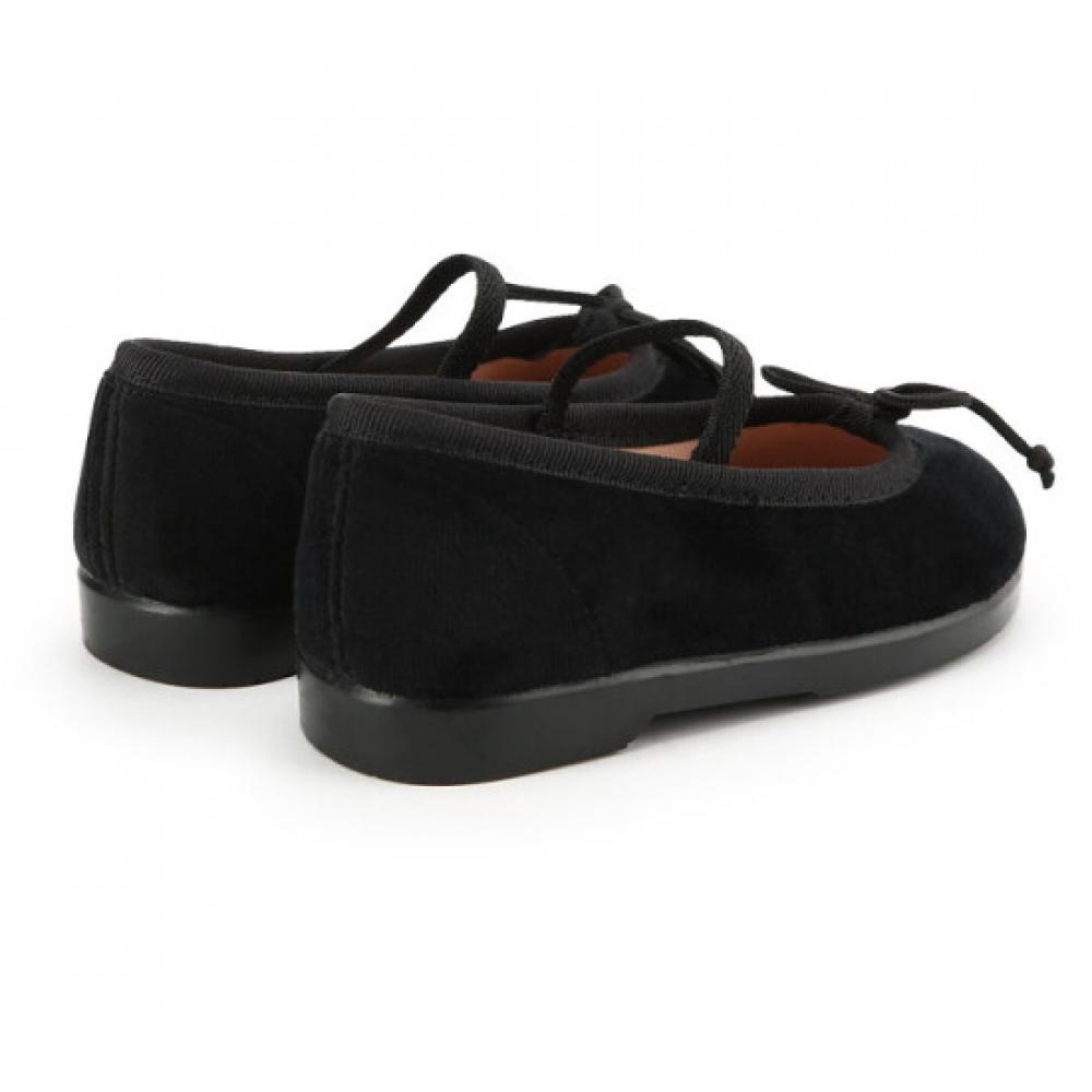 Victoria Shoes Kids Kung Fu Elastico Ballet Shoes Black J1080118 Negro