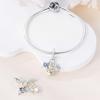 Authentic Charm Bead Charms copper Plated Religious Belief Collection Angel Set Bead Charms Compatible With Bracelets Women Jewellery Making Diy Gift