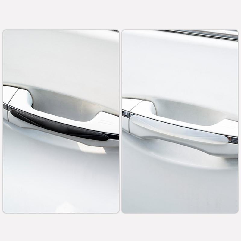 6 шт., универсальная защита от столкновений, автомобильная угловая полоса, наклейка для переднего и заднего бампера, защита от столкновений, дверь автомобиля, защита от столкновений