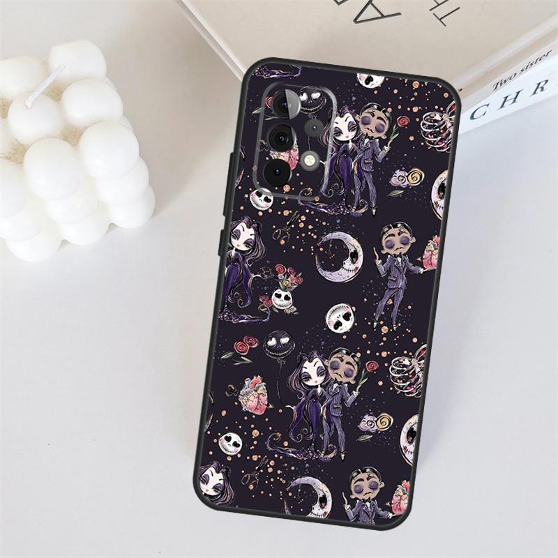 Готический Хэллоуин Для Samsung Galaxy A05 A06 A16 A26 A54 A34 A14 A22 A32 A52 A55 A35 A15 A53 A13 A36 A56 Чехол