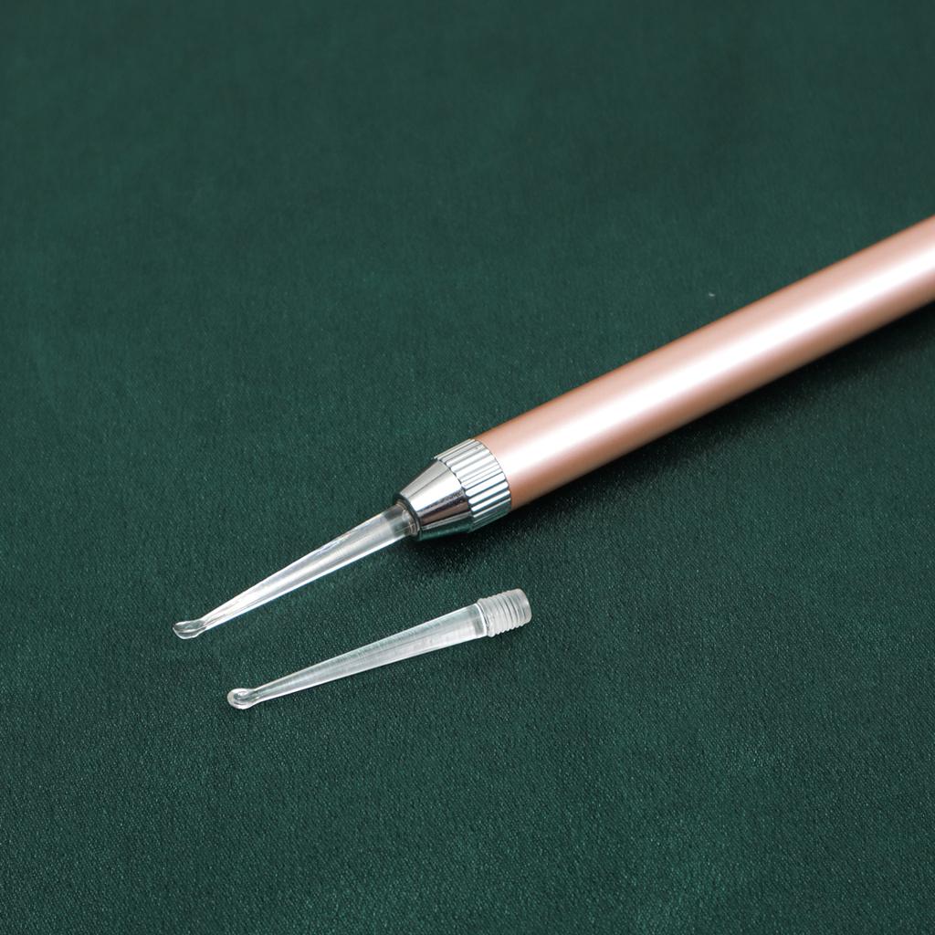 4pcs Ear Cleaner Spoon Light Ear Curette Picker Visual Earpick  Ear