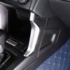Для Subaru Forester 2013-2018 мягкое углеродное волокно, отделение для хранения с центральным управлением, боковая отделка, наклейка на автомобиль