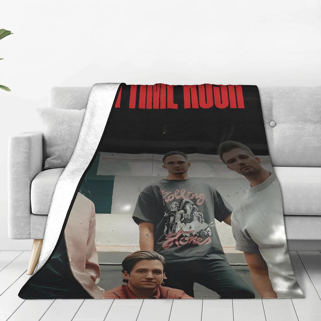 BTR In Real Life Worldwide 2025 Tour Plush Blankets Girls Boys For Home Decor Super Soft Design Quality Bedspread Gift Idea