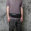 NZPJ Genuine Leather Men's Chest Bag Natural Cowhide Crossbody Bag Multi-functional Outdoor Waist Bag Mobile Phone Bag Men's Bag