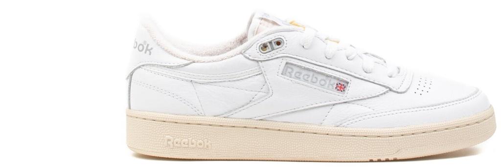 Кроссовки Reebok Club C 85 Vintage облачно-белый/чисто-серый 3/обои белые
