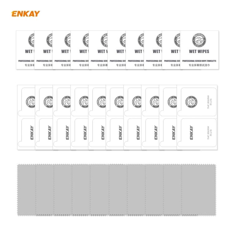 For Xiaomi Redmi 9T 10 PCS ENKAY Hat-Prince 0.1mm 3D Full Screen Protector Explosion-proof Hydrogel Film