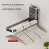 Moisture-Resistant Foldable Towel Rack Detachable Bath Towels Rack Hanger Organizer Rack  Balcony