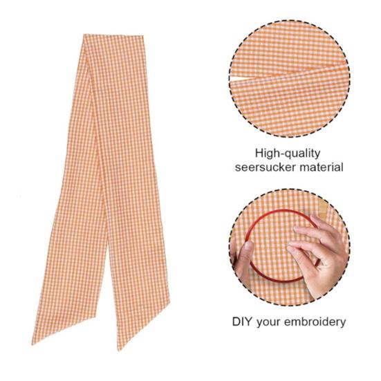 2 шт. Осенний День Благодарения Клетчатый Принт Венок Пояс Фермерский Лента DIY Ремесло Монограмма Уличный Внутренний Осенний Декор