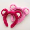 Market Style Party Headband, Bear Ears Pink, 5 Pieces