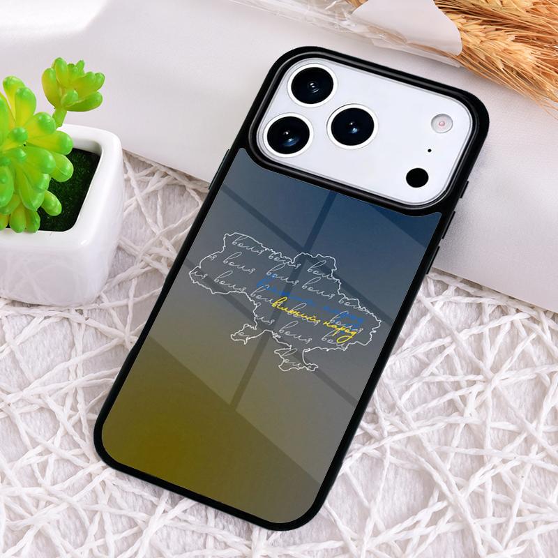 Мягкий ударопрочный чехол для телефона с флагом Украины для iPhone 17 Air 16e 15 11 12 14 13 Pro Max Чехол Coque