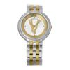 Watch New Thea Silver Dial Stainless Steel Sapphire Glass Quartz Swiss Watch Brand VE2CA0623 [Versace] 33.5MM [Item]
