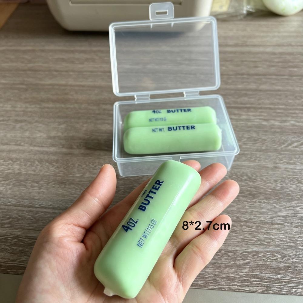 Butter Stick Wax Cracking Squeeze Toy Cheese Crunchy Sound Ball Relaxation Tool