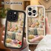 Phone Case: 2D flat, fits iPhone 18, 17, 16, 15, 14, 13, 12Pro protective case, mini kitchen scene, perfect Christmas and Halloween holiday gift