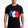 Acadie Acadian Flag Blue White Red Tshirt Summer Casual Cotton Tee Oversized Streetwear Tops Vintage Graphic Print