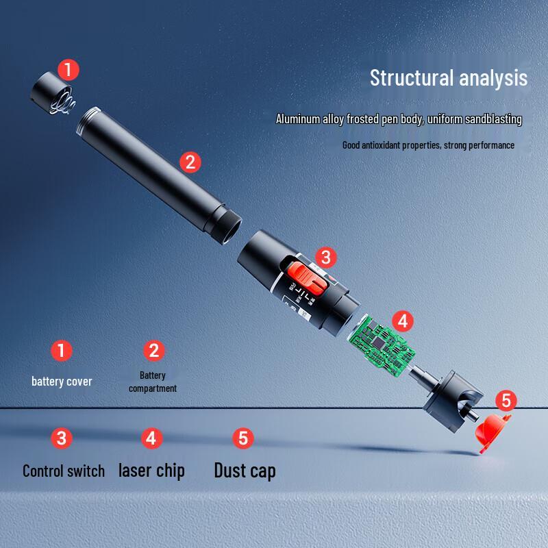 Shanze Red Light Fiber Optic Tester Pen
