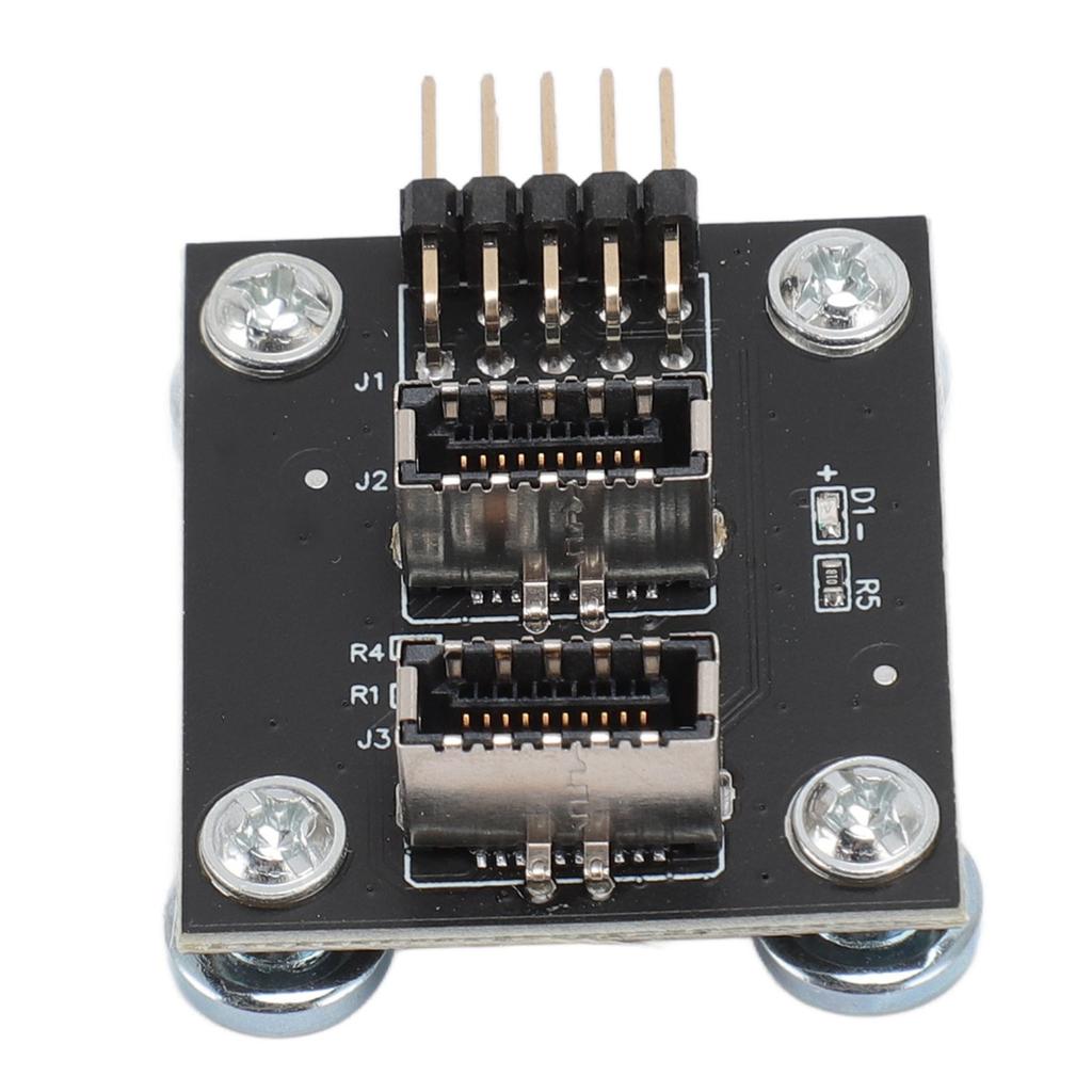 Dual USB 3.1 Front Panel Socket Key‑A Type‑E To USB 2.0 9Pin 10Pin Mainboard Header Male Cable