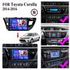 2 Din Android 12 автомобильное радио для Toyota Corolla Ralink 2013-2016 мультимедийный видеоплеер GPS 4G Carplay авто стерео DVD головное устройство