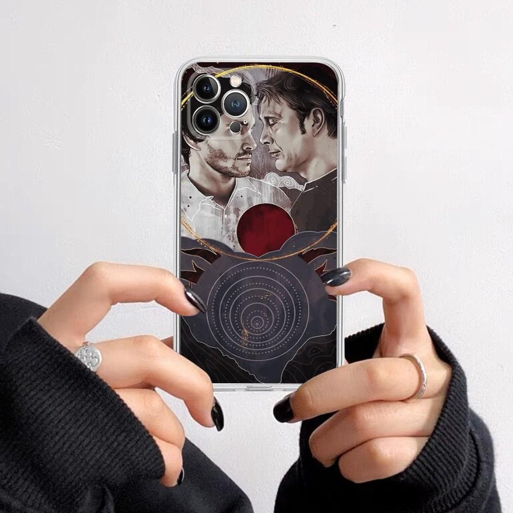 Чехол для телефона Ганнибал для iPhone 16 15 8 7 6 6S Plus X SE XR XS 14 11 12 13 Mini Pro Max Мобильный чехол