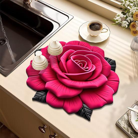 Впитывающий декоративный коврик для пола Yousheng, кухонная теплоизоляционная подставка, термостойкий протектор для пола