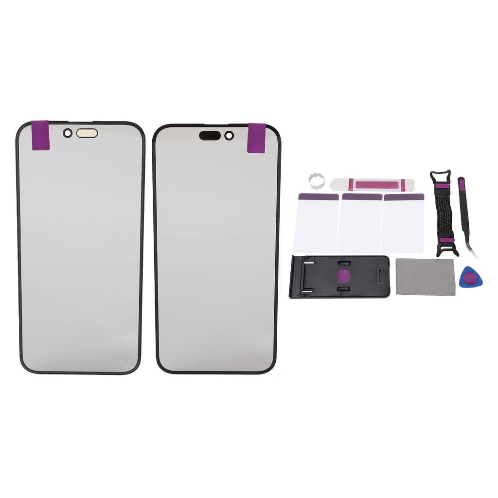 2 шт. Передняя внешняя линза для экрана телефона, стекло с инструментами, клейкая ОСА, внешняя панель для переднего экрана