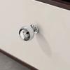 Solid Brass Chrome Cabinet Knobs Wardrobe Closet Pulls Dress Jewelry Box Drawer Knobs  Kitchen Accessories Furniture Hardware