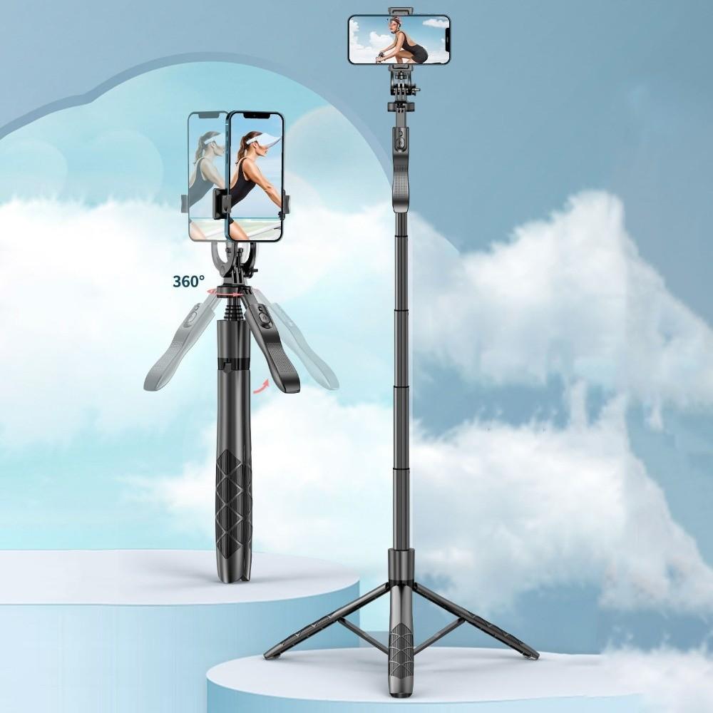 1.53m Telescopic Selfie Stick Portable Handheld Selfie Stick Tripod Bluetooth Selfie Stick Home