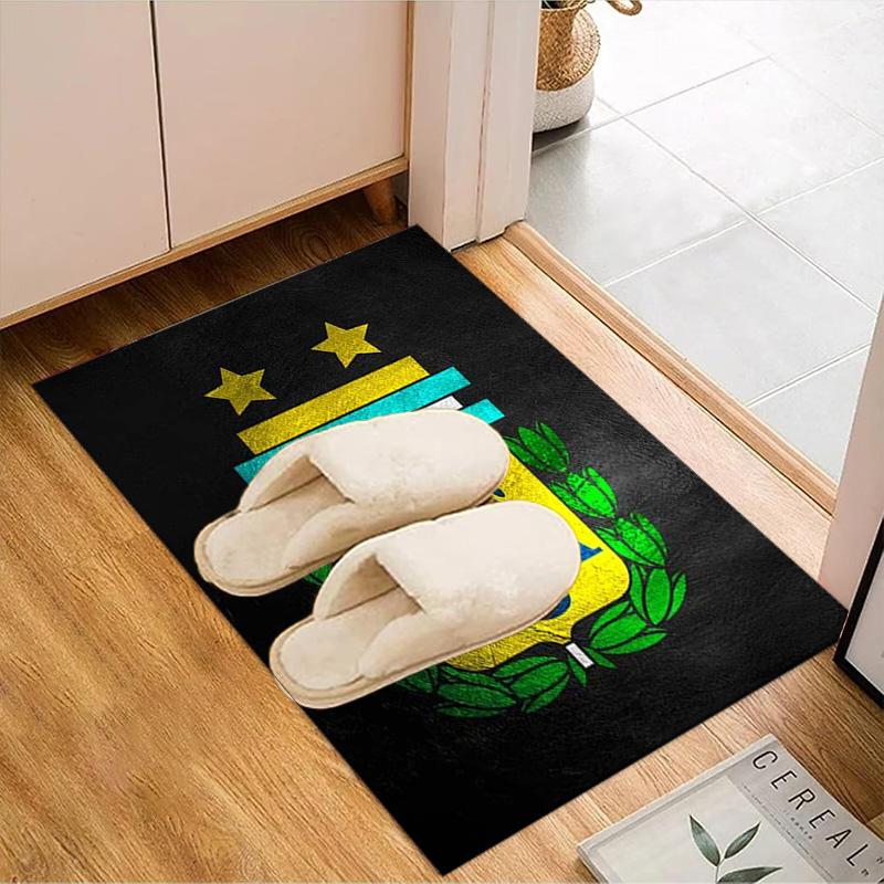 Argentina Football club Printed Office Carpet Chair Cushion  Entryway Rug, Rugs for Living Room, Bedroom Christmas gifts